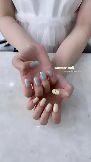 ネイル ᴀɴᴊɪ♡束感まつ毛 /京都のマツエク・マツパデザイン