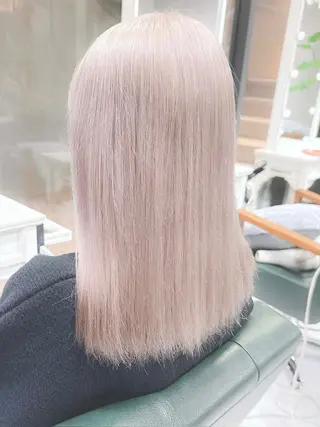 セミロング カラー 𝐑𝐈𝐍𝐊𝐀 🐣🩷のヘアスタイル