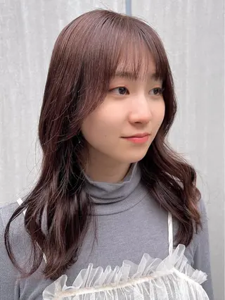 ミディアム カラー 💎透明感カラー特化 💎TAISEIのヘアスタイル