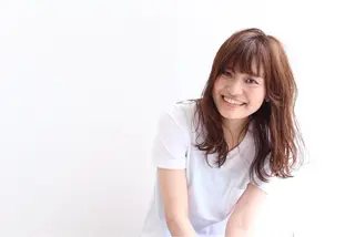 ミディアム セミロング hair room .red by NYNY所属・土井 浩輔のヘアスタイル