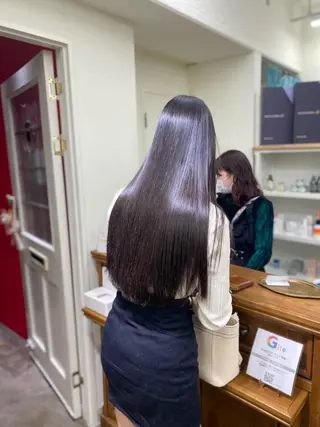 ロング ウルフ/レイヤー /髪質改善　ナユタのヘアスタイル