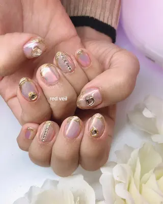 ショート ネイル 長さ出し専門 nynaのネイルデザイン