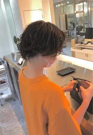 ショート キノシタ ナオユキのヘアスタイル