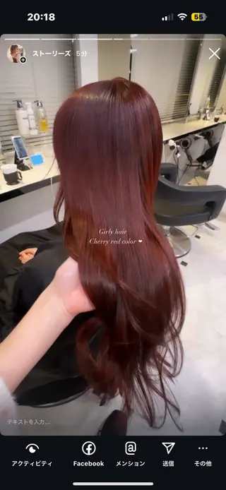 セミロング 🏹‪‪girlyト レンド‪モテヘア🏹のヘアスタイル