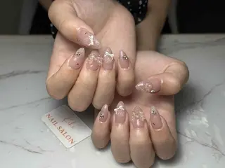 ネイル 💕鈴木ユリ パラジェル/オフ無料のネイルデザイン