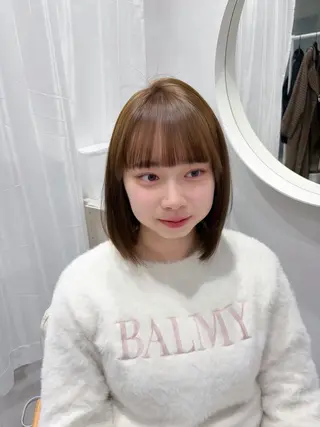 ショート カラー 髪質改善/ブリーチ/ ダブルカラー🍀るなのヘアスタイル