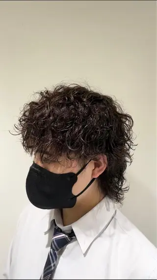 ショート フェザーパーマ職人 🪶ryosukeのヘアスタイル