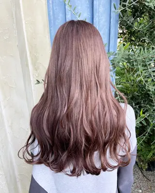 ロング カラー LIFE 本店所属・ブリーチ🌈レイヤー カット/小林達哉のヘアスタイル