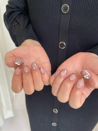 ネイル 束感まつ毛/ネイル/ LED♥KIRARAのマツエク・マツパデザイン