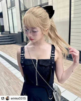 ロング カラー ナリキ/ダブルカラー /ダブルカラーモデルのヘアスタイル