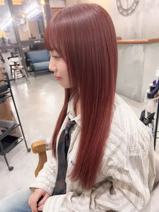 ロング カラー LITTY所属・レイヤー/髪質改善 /山永圭介のヘアスタイル