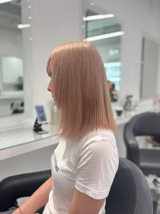 ロング カラー 💖ミルクティー💖 あかり💖のヘアスタイル