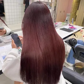 ロング カラー みう/仙台/暖色/ 艶髪/顔周りカット/のヘアスタイル