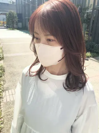 セミロング [仙台髪質改善]小原 弘之のヘアスタイル