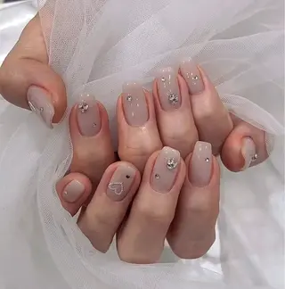 ネイル 🎀PG🩵 ネイルサロンのネイルデザイン