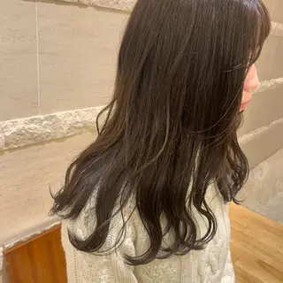 セミロング OLSEN D.B.A BALLOON HAIR所属・さとう あやかのヘアスタイル