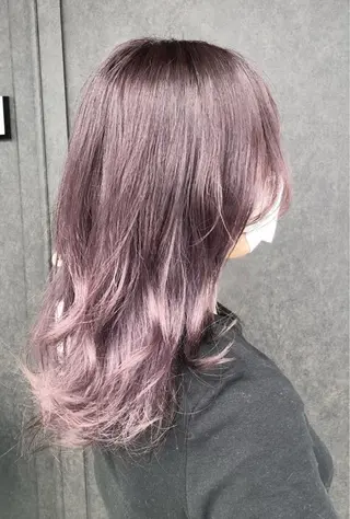 セミロング uti所属・菊池 幹のヘアスタイル