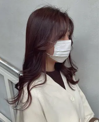 セミロング カラー 沖縄/ヘアアレンジ /ナカノのヘアスタイル