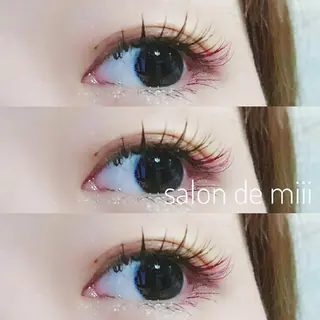 マツエク・マツパ salon de  miiiのマツエク・マツパデザイン