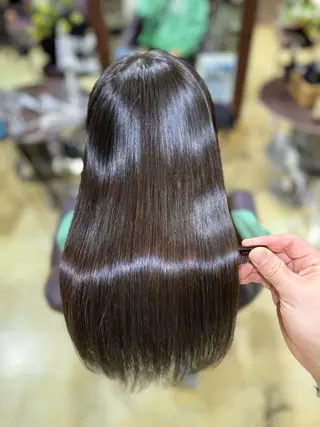 ロング ヘアーメイクポリッシュ桂所属・山﨑 将弥のヘアスタイル