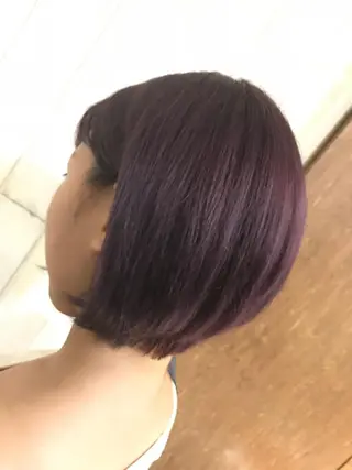 ショート TERRACE 福島所属・shi hoのヘアスタイル