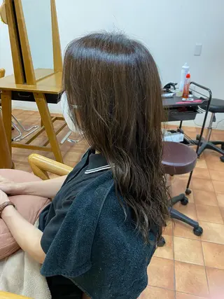 ロング カラー 神谷 知紀のヘアスタイル