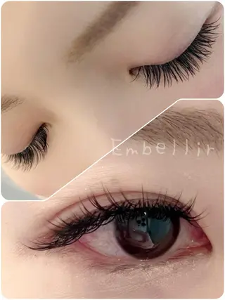 マツエク・マツパ アンベリール所属・Embellir 岡田のマツエク・マツパデザイン