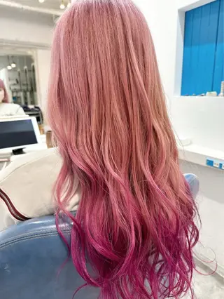 ロング カラー uros.所属・中目黒✂︎店長✂︎ TOMOHIROのヘアスタイル