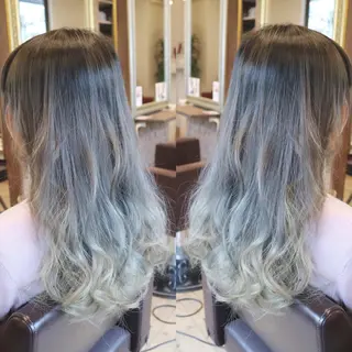 セミロング カラー JILBLAN京都 ショート/ハイライトのヘアスタイル