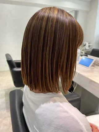 セミロング パーマ AITOKYO 渋谷店所属・AI TOKYO渋谷 /駿佑のヘアスタイル