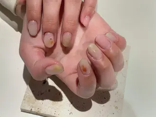 ショート m kaori𓃟のネイルデザイン