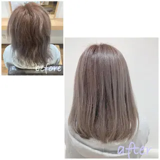 ミディアム カラー GRANLUSSO 〜グランルッソ駅前店所属・木口 嘉美のヘアスタイル