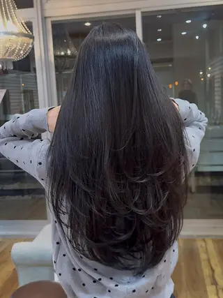 ロング カラー &.TIGRE KUMAMOTOのヘアスタイル