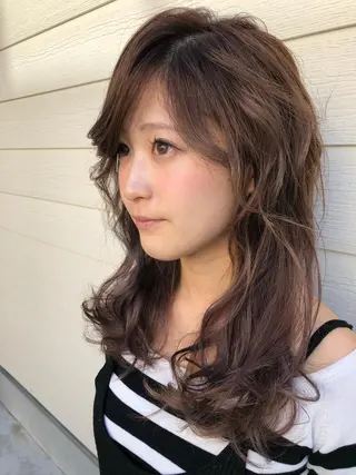 ロング カラー RUBEUS【ルベウス】所属・✨艶々カラー🎨 杉本賢人のヘアスタイル