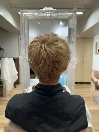 ショート メンズ 渡辺 大輝 メンズパーマのヘアスタイル