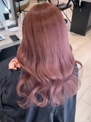 ロング カラー 💎銀座.大人可愛い 🩶上品ヘア💎のヘアスタイル