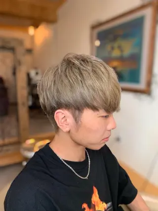 カラー メンズ 髪質改善/美髪 艶カラーLillyのヘアスタイル