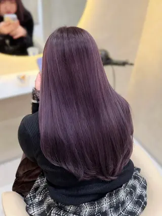 ロング カラー zina ୨୧˖* moeのヘアスタイル