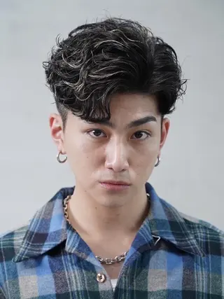 ショート パーマ メンズ fifth  SAKAE所属・SENTA✨メンズ パーマ✨fifth栄のヘアスタイル