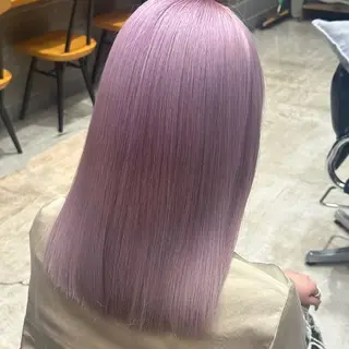 ミディアム カラー ヘアアレンジ ブリーチカラー特化 🥣/渡邉日向のヘアスタイル