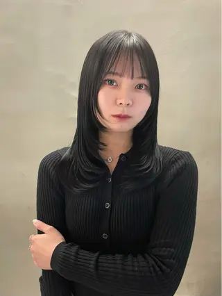 ロング 神戸三宮/縮毛矯正/ 髪質改善/北郷のヘアスタイル