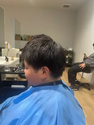 ショート メンズ キッズ 古田 力気のヘアスタイル