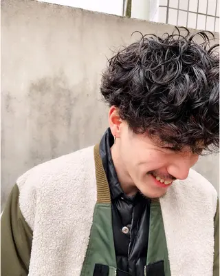 ショート パーマ tension 【テンション】のヘアスタイル