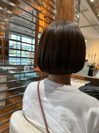 ミディアム カラー 💖ERI💖/酸性 ストレートNo.1のヘアスタイル