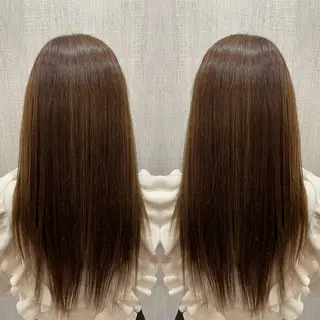 セミロング 髪質改善/縮毛矯正/ 韓国ヘア/店長敦士のヘアスタイル