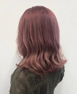 セミロング カラー 2nd所属・🤍2nd🤍田所 美希のヘアスタイル