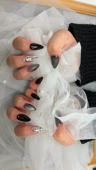 ミディアム ぷー PUU ねいるぷーまつげぷー/ネイルサロン知立/まつげパーマ/まつげエクステ所属・PUUネイル🫧 Yuka♡のネイルデザイン