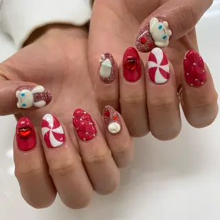 ネイル 五十嵐 美智のネイルデザイン