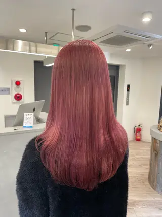 ロング ♡似合わせハイトーン ♡maiのヘアスタイル