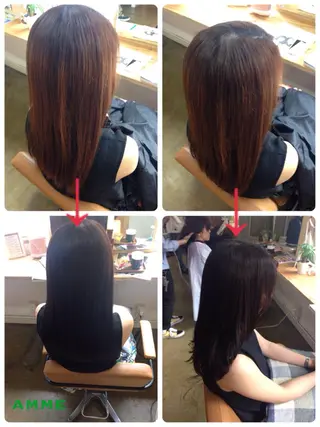 ミディアム カラー 💎髪質改善💎 デザイナーshinのヘアスタイル